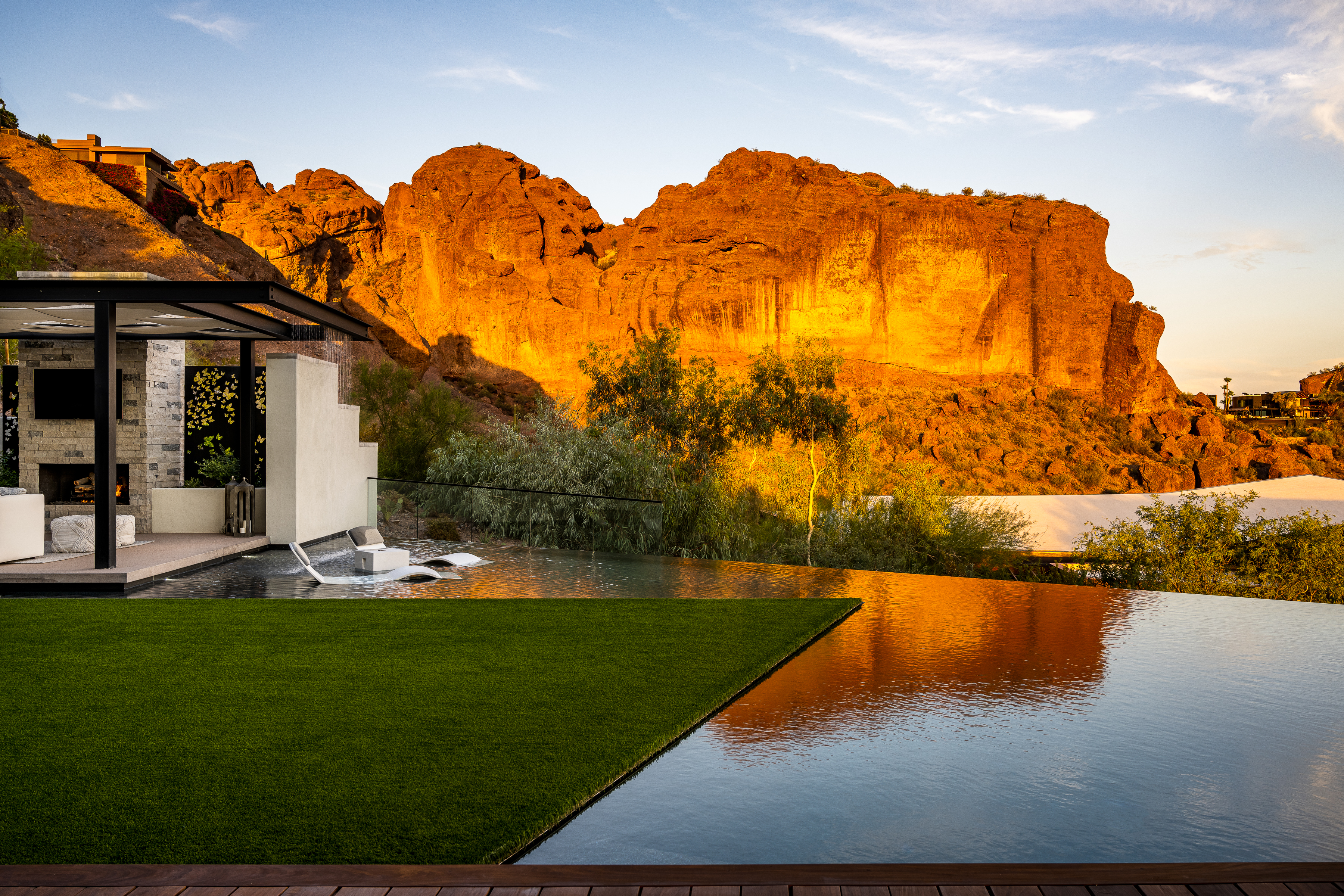 Camelback Canyon Pool Detail View 8