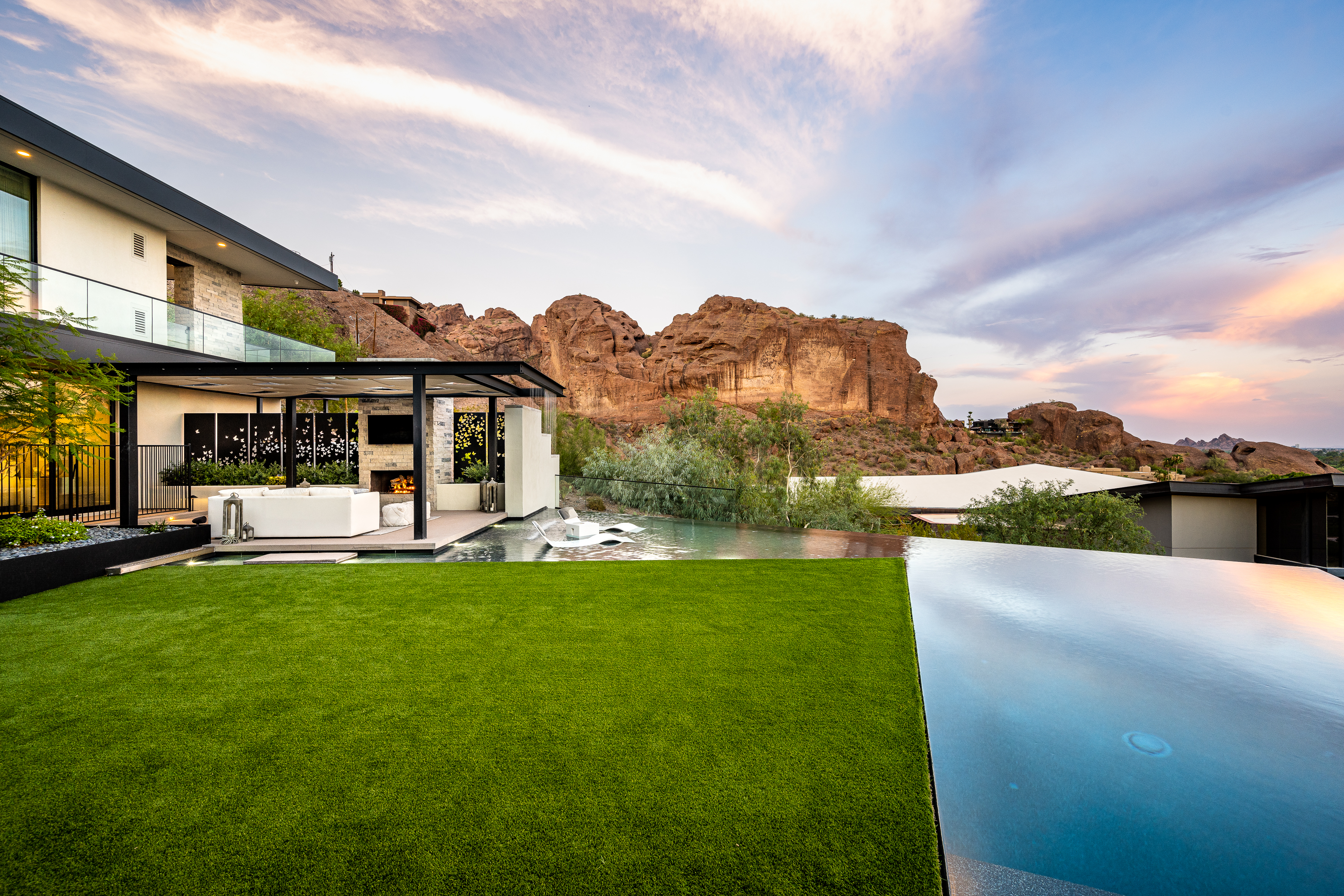 Camelback Canyon Pool Detail View 10